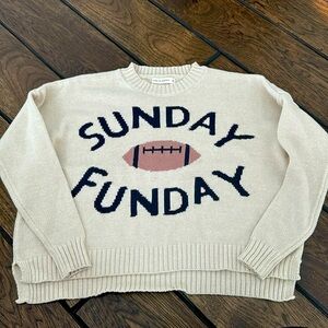 Cropped Sunday Funday Sweater XS